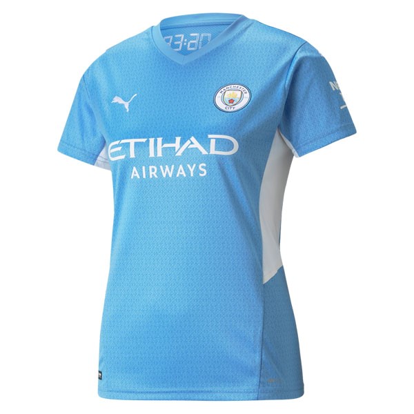 Camiseta Manchester City Primera Mujer 2021-2022